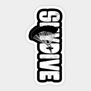 Skydiving Skydive Sticker